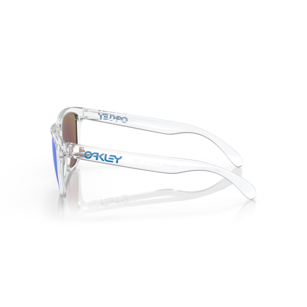 OAKLEY - FROGSKINS | Clear w/ Prizm Sapphire