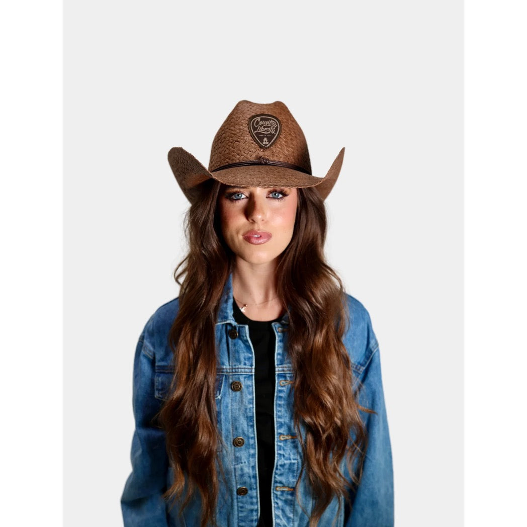 COUNTRY LIBERTY - COWBOY HAT | Dark Brown