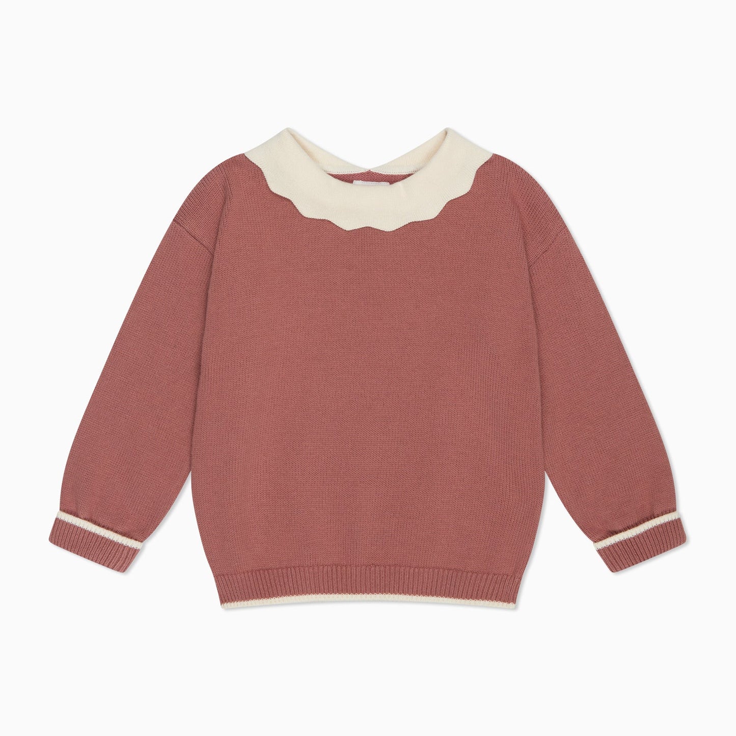 Collared Knitted Jumper