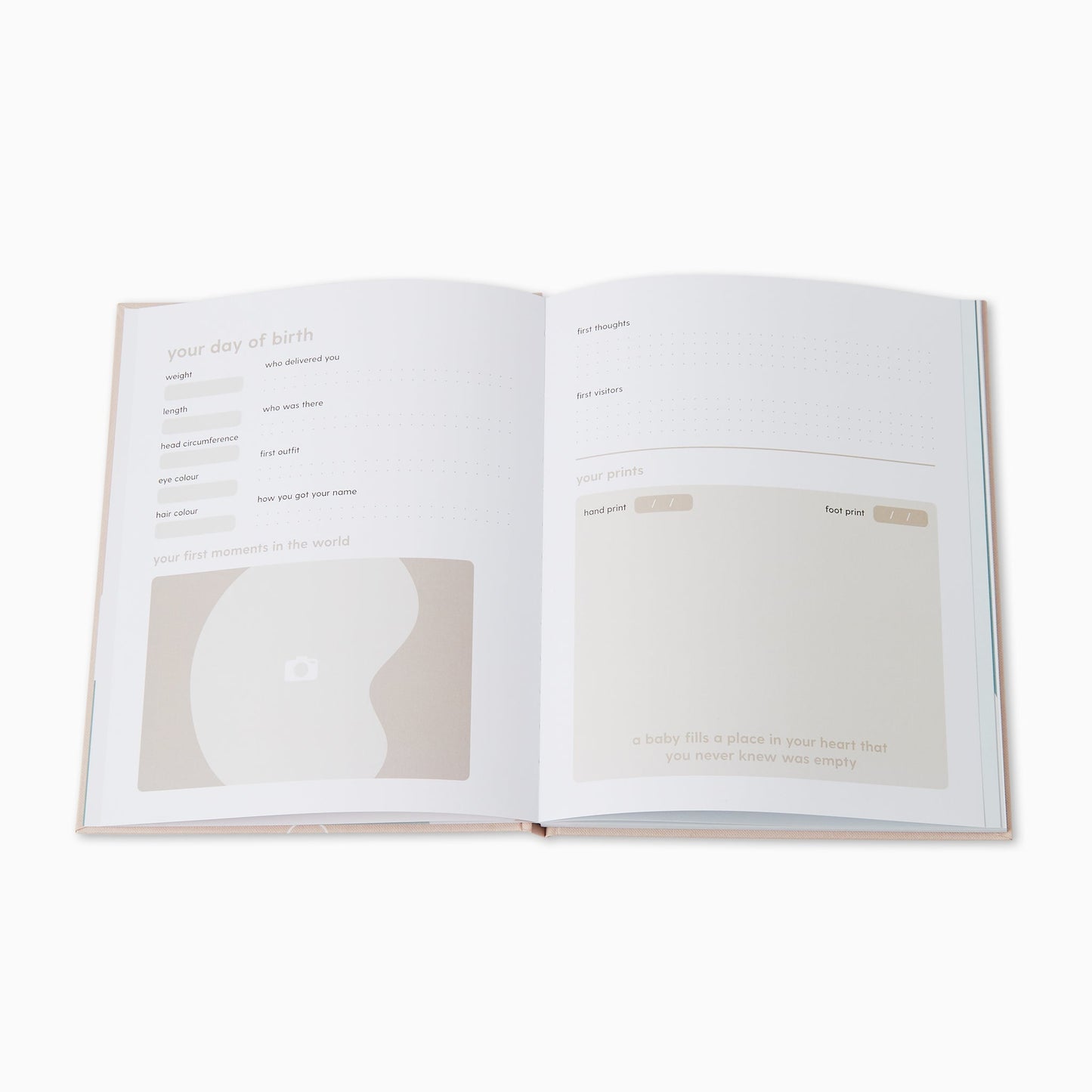 Hello Baby Book - Mint