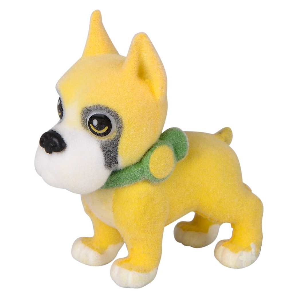 1.5" Flocked Micro dog Assortment