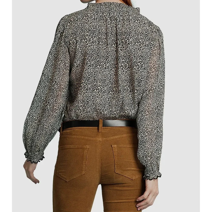 Velvet by Graham and Spencer Leopard Print Top