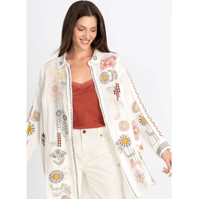 Johnny Was Zara Tunic in Natural