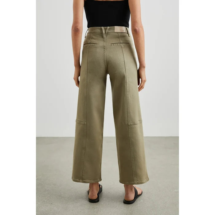 Rails Getty Crop Wide Leg in Washed Olive