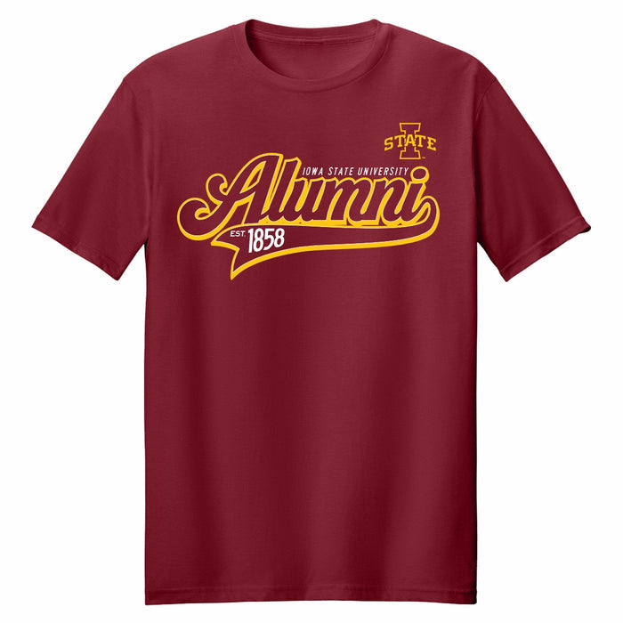 Iowa State Alumni T-Shirt Red Script