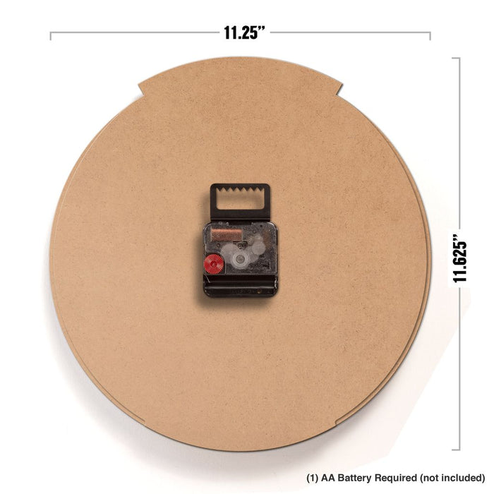 Iowa State Cyclones Stadium View 3D Wall Clock