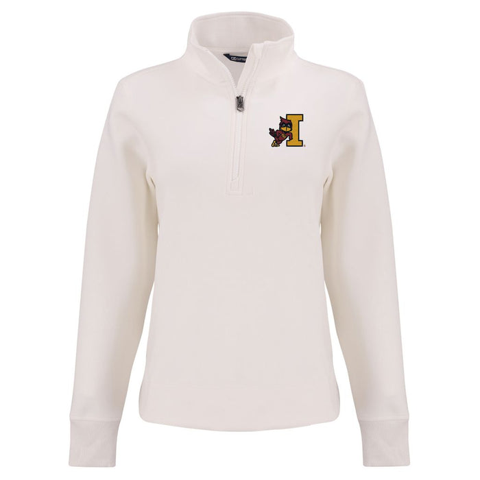 Iowa State Cyclones Women's Roam Quarter-Zip Leaning Cy logo
