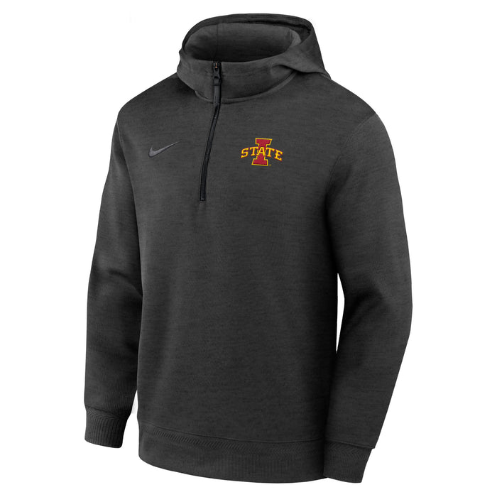 Iowa State Half-Zip Hoodie Men's Black Nike