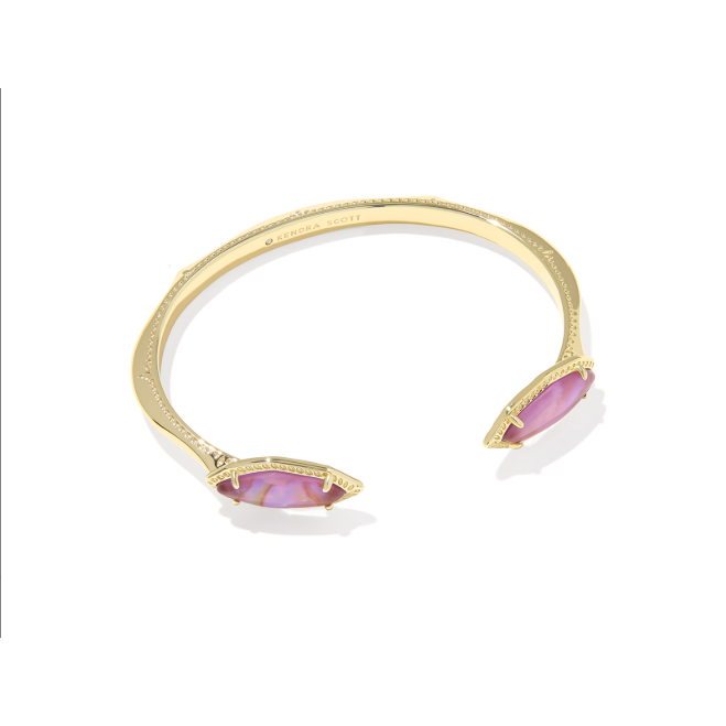 Kendra Scott Ophelia Cuff Bracelet in Mauve Illusion