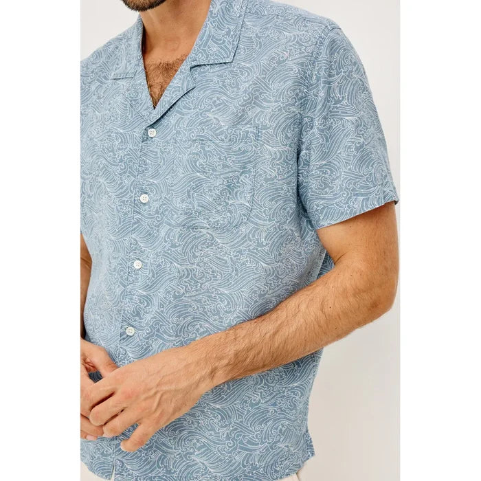 Rails Cash Shirt in Big Wave Wash