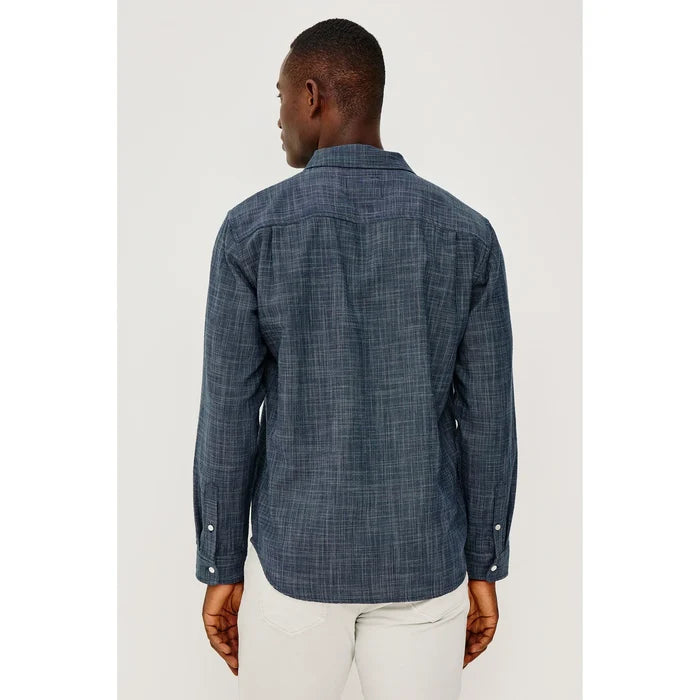 Rails Wyatt Shirt in Navy Etch