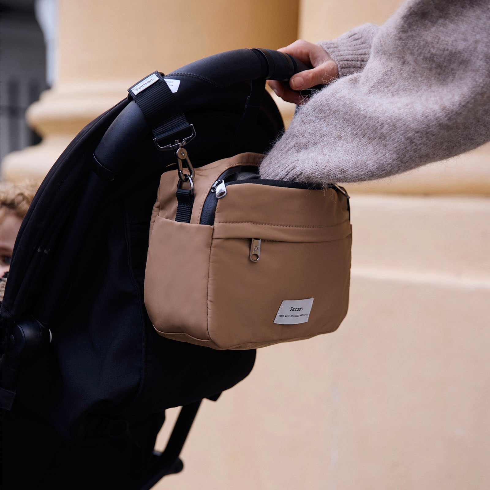 Finnson Frida Eco Stroller Organiser with Clips