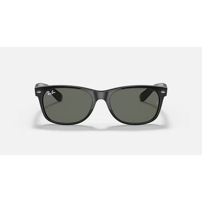 RAYBAN - NEW WAYFARER | Black w/ Green