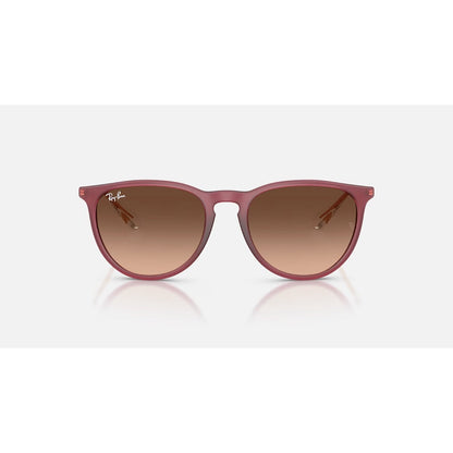 RAYBAN - ERIKA | Polished Rubber Violet w/ Pink Gradient Brown