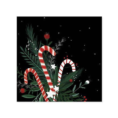 Candy Cane Bouquet Christmas Pop-Up Card