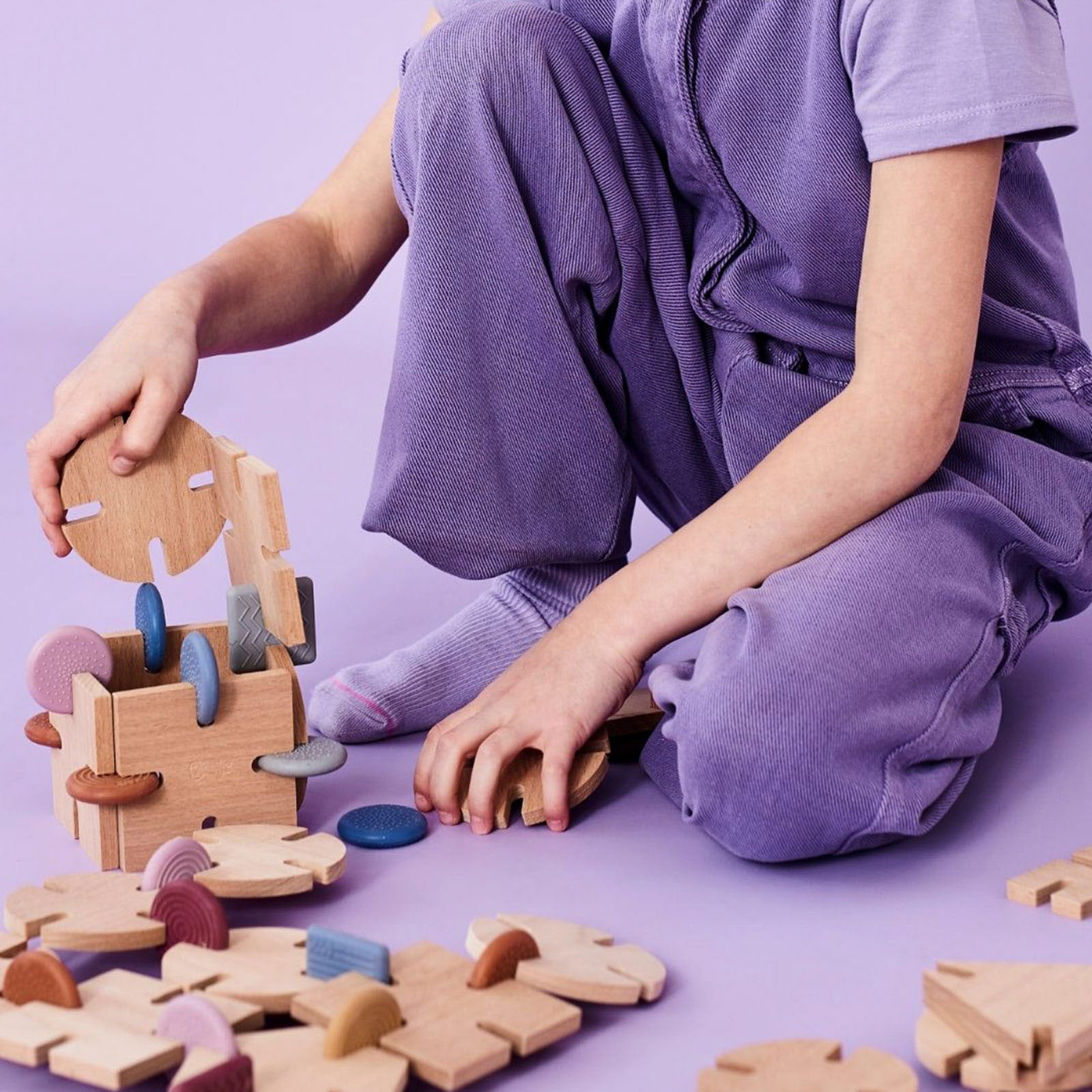 Bavvic Wooden Mini Set 19 pieces