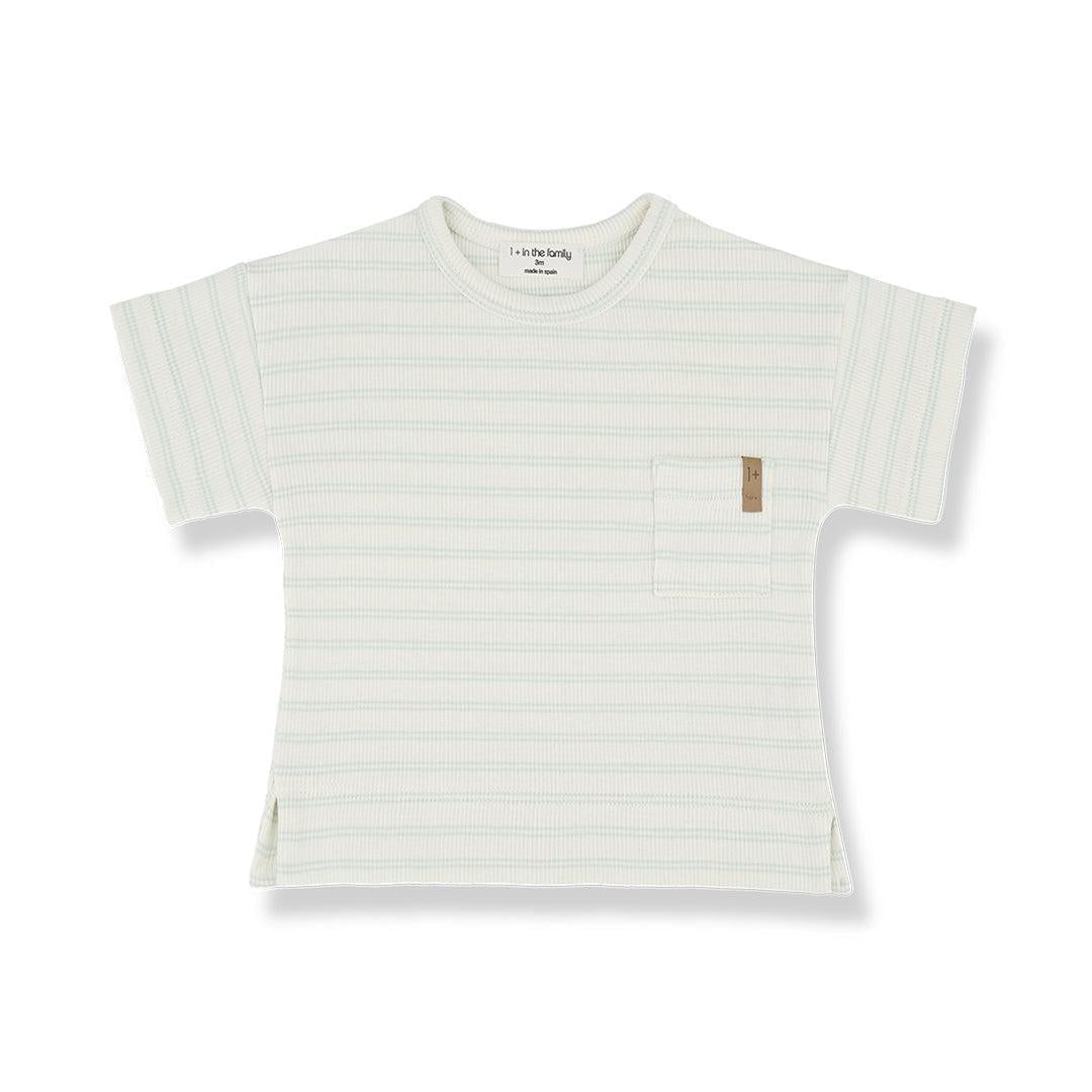 1+ in the family Pauli Short Sleeve T-Shirt - Subtle Green