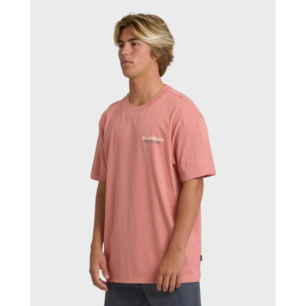 BILLABONG - TAILGATING PREMIUM SS TEE | Ash Rose