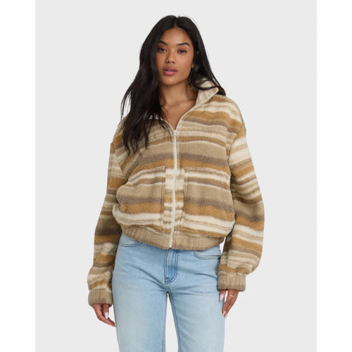 BILLABONG - FIRST LIGHT ZIP SHERPA | Coyote