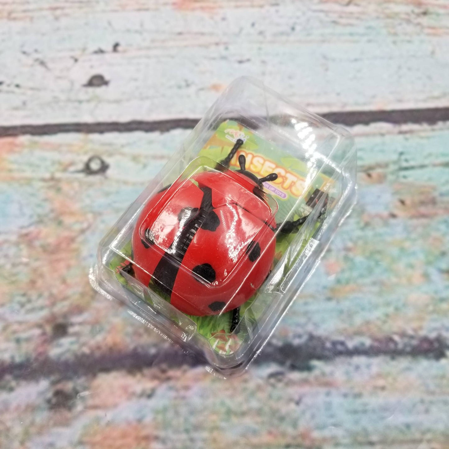 Clockwork Chain Ladybug Insect Crawling Toy