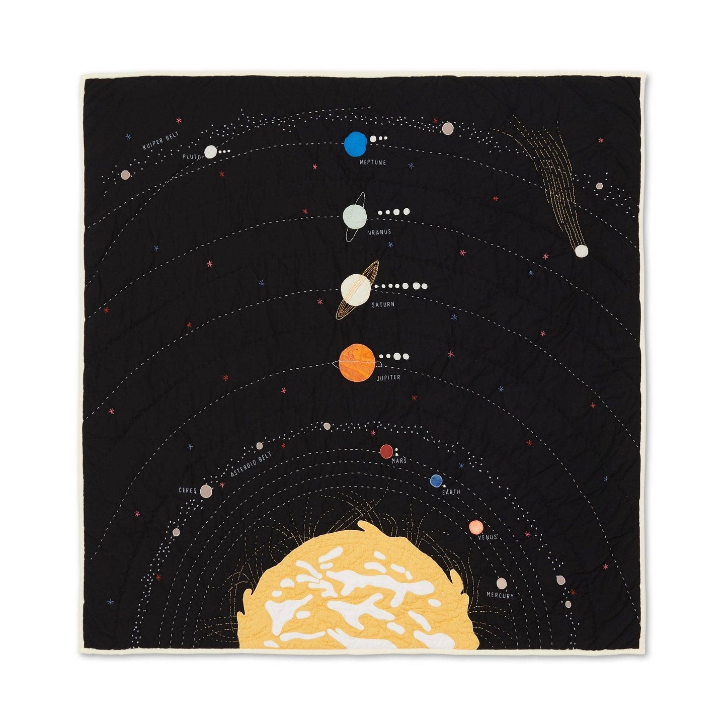 Baby Solar System Quilt