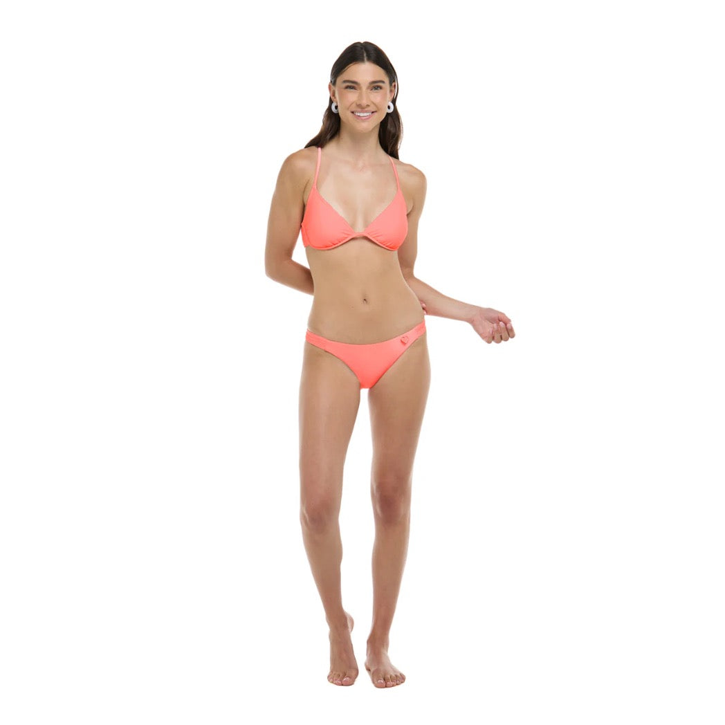 BODY GLOVE - SMOOTHIES PATSY BIKINI TOP | CORAL