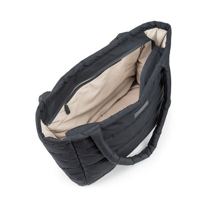 Done By Deer Quilted Changing Tote Bag - Black