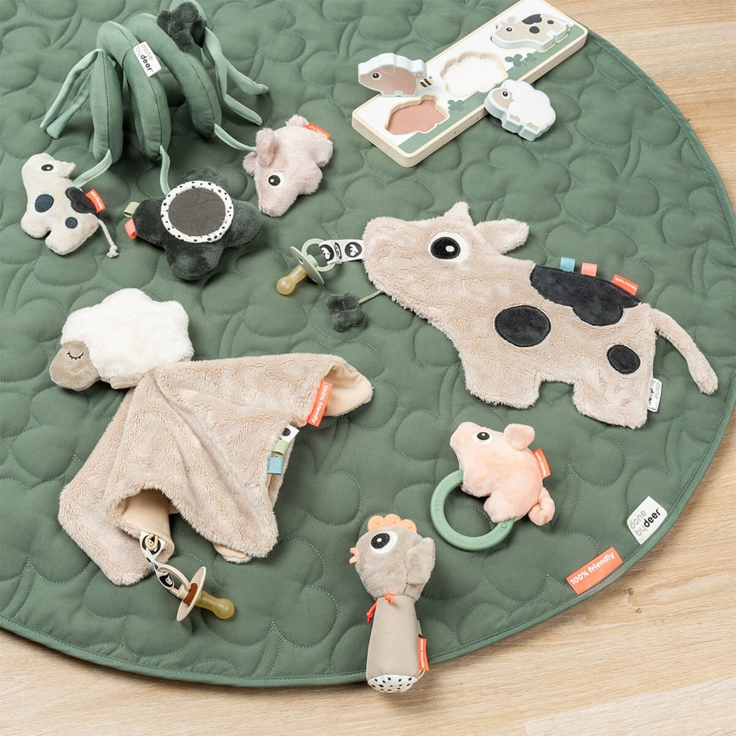 Done By Deer Activity Spiral Tiny Farm Green