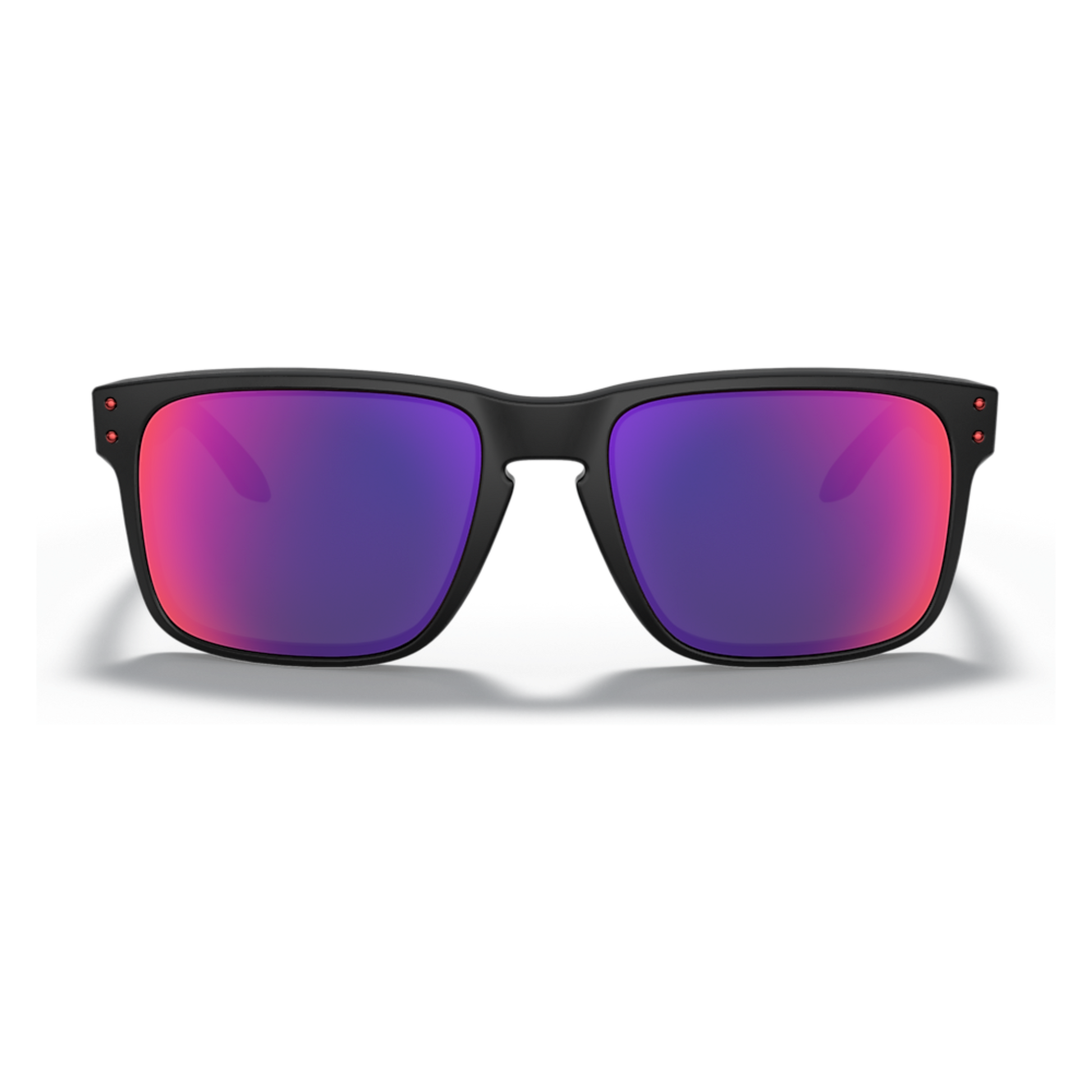 OAKLEY - HOLBROOK | Matte Black w/ + Red Iridium