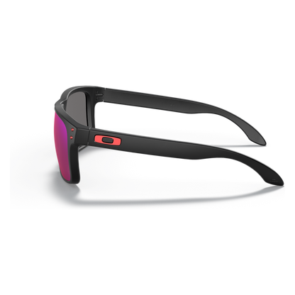 OAKLEY - HOLBROOK | Matte Black w/ + Red Iridium