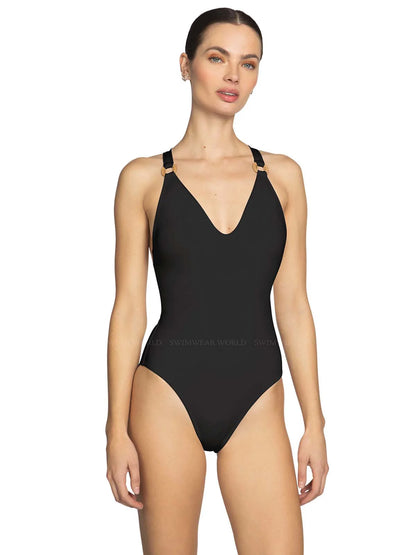 Margot One Piece Lace Up Back