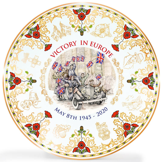 75th Anniversary of VE Day Plate | Goviers Exclusive | Limited Edition