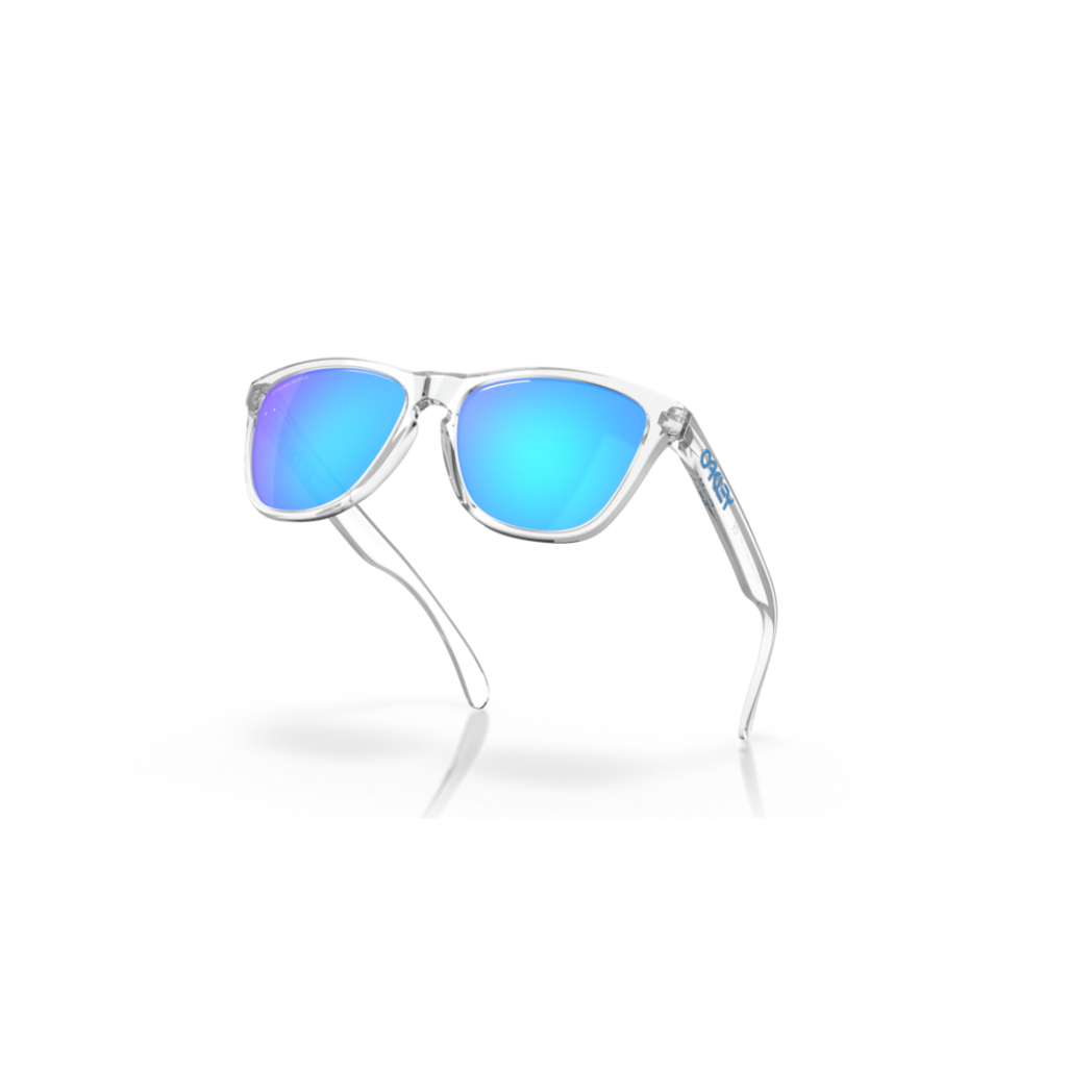 OAKLEY - FROGSKINS | Clear w/ Prizm Sapphire