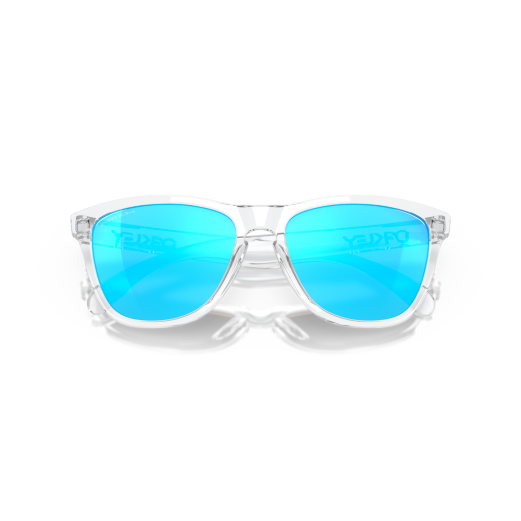 OAKLEY - FROGSKINS | Clear w/ Prizm Sapphire