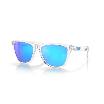 OAKLEY - FROGSKINS | Clear w/ Prizm Sapphire