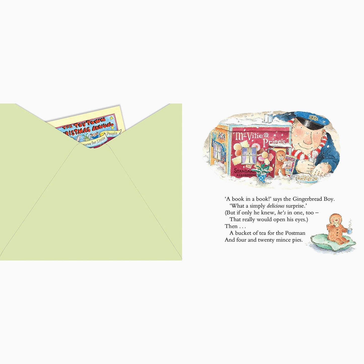 Jolly Christmas Postman Book