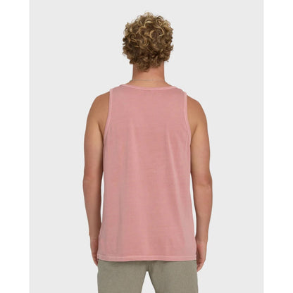 BILLABONG - ESSENTIALS POCKET WAVE WASHED PREMIUM TANK | Ash Rose