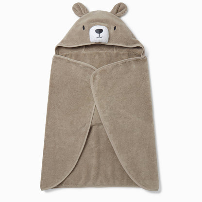 Cowshed Baby Body Wash & MORI Bear Hooded Towel Set