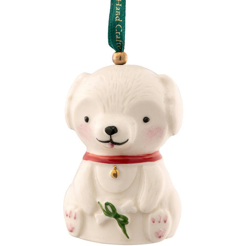 Belleek Doggy Ornament