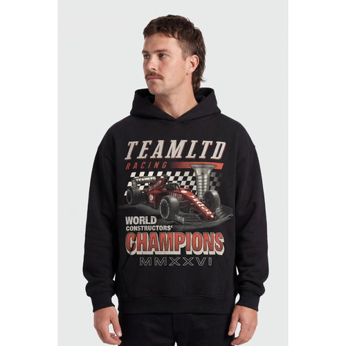 TEAMLTD - CHAMPIONS OVERSIZED HOODIE | Vintage Black