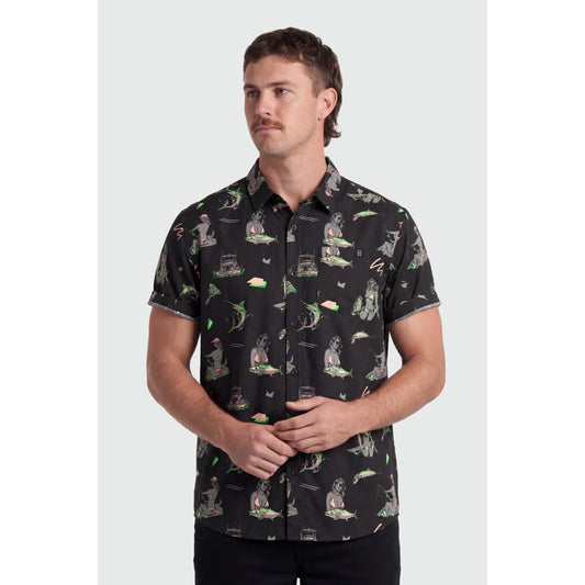 TEAMLTD - CLASSIC BUTTON-UP | Catch of the Day Black