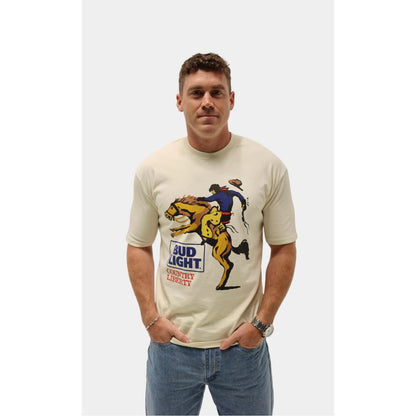 COUNTRY LIBERTY - COUNTRY RIDER TEE | Natural