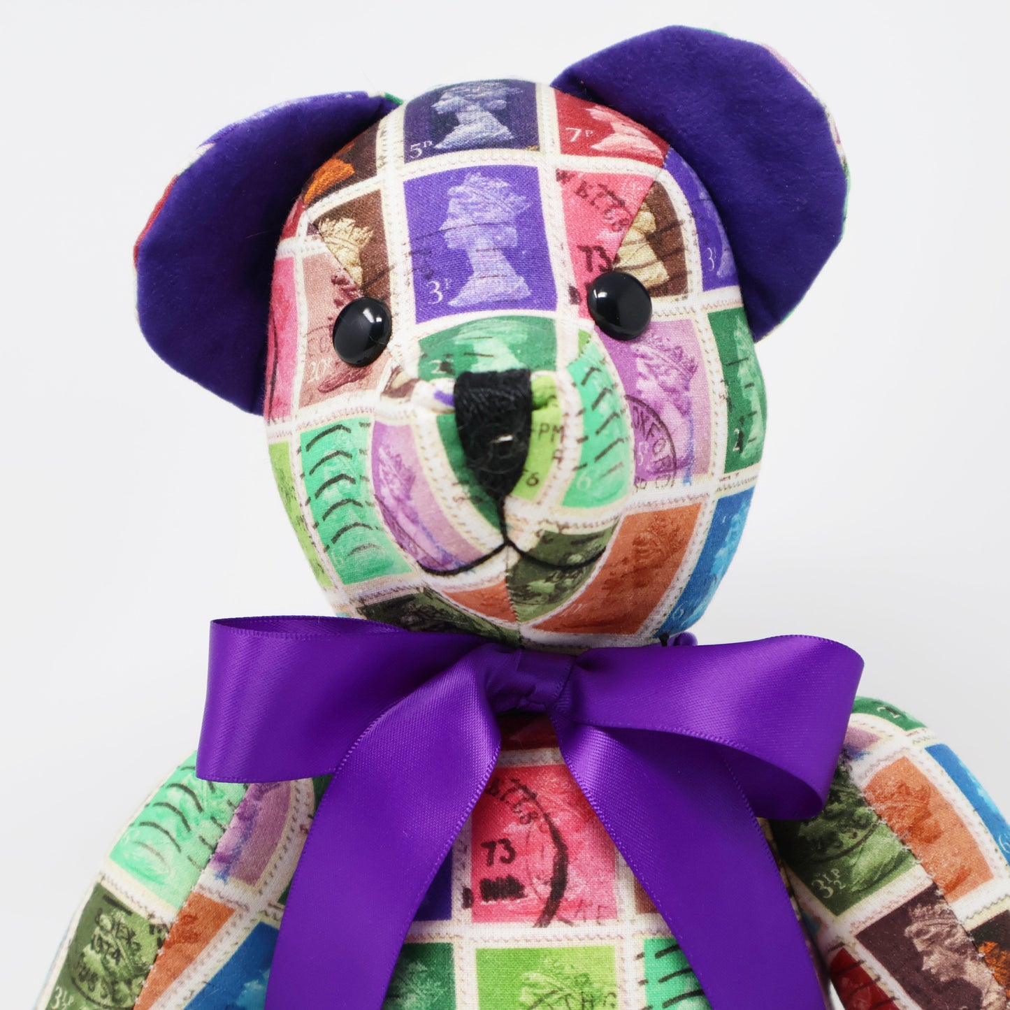 Canterbury Bears QEII Stamp Commemorative Bear