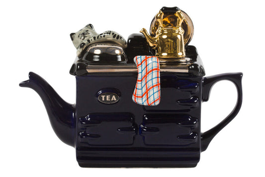 Ceramic Inspirations Aga One Cup Blue Teapot