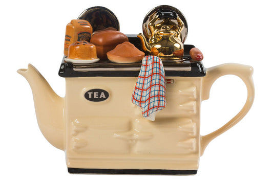 Ceramic Inspirations Baking Day Aga Cream Large Teapot