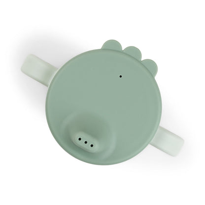 Done By Deer Foodie Spout Cup - Happy Dots Green