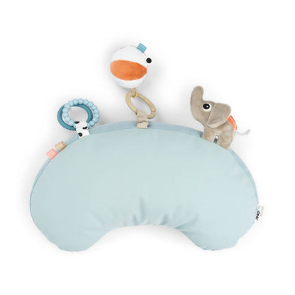 Done By Deer Tummy Time Activity Pillow - Playground Blue