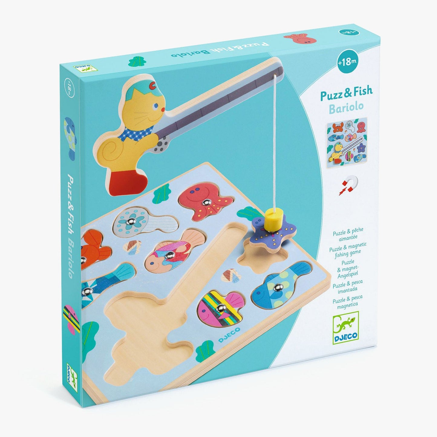 Djeco Puzz & Fish 2-in-1 Game
