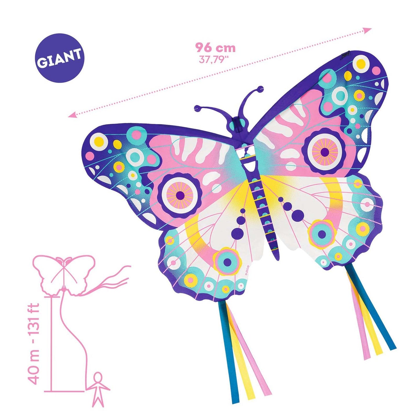 Djeco Maxi Butterfly Kite