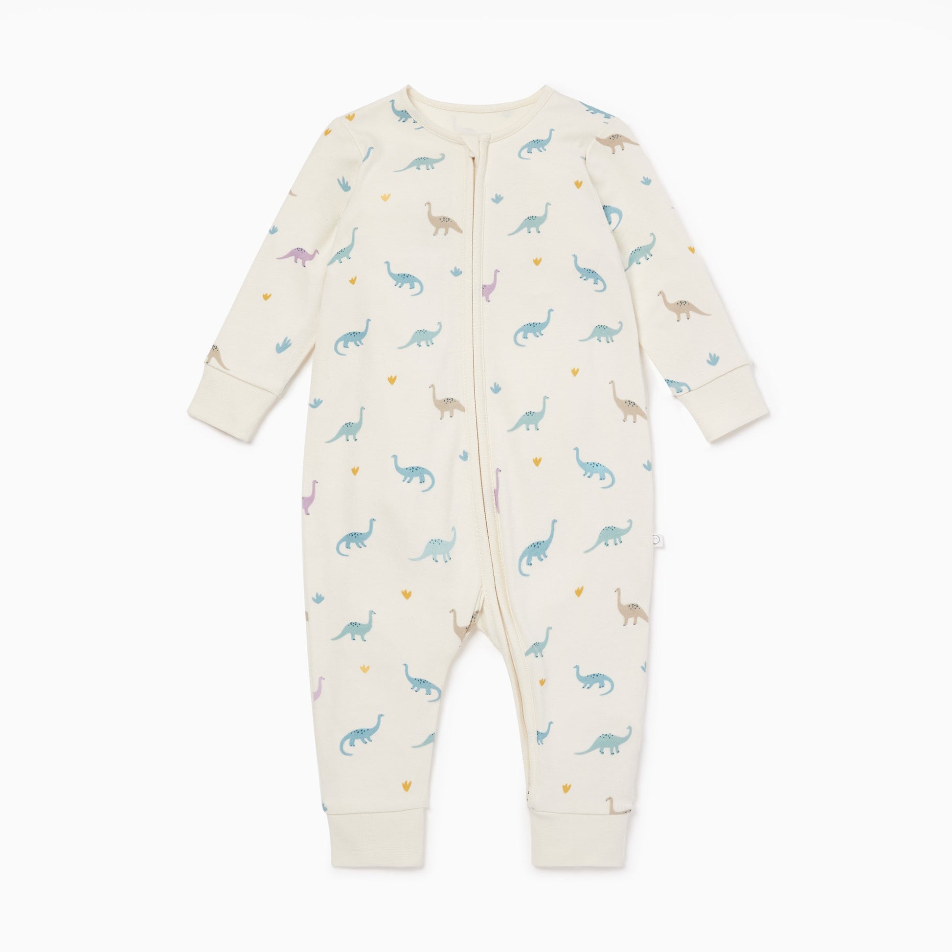 Dino Print Clever Zip Sleepsuit
